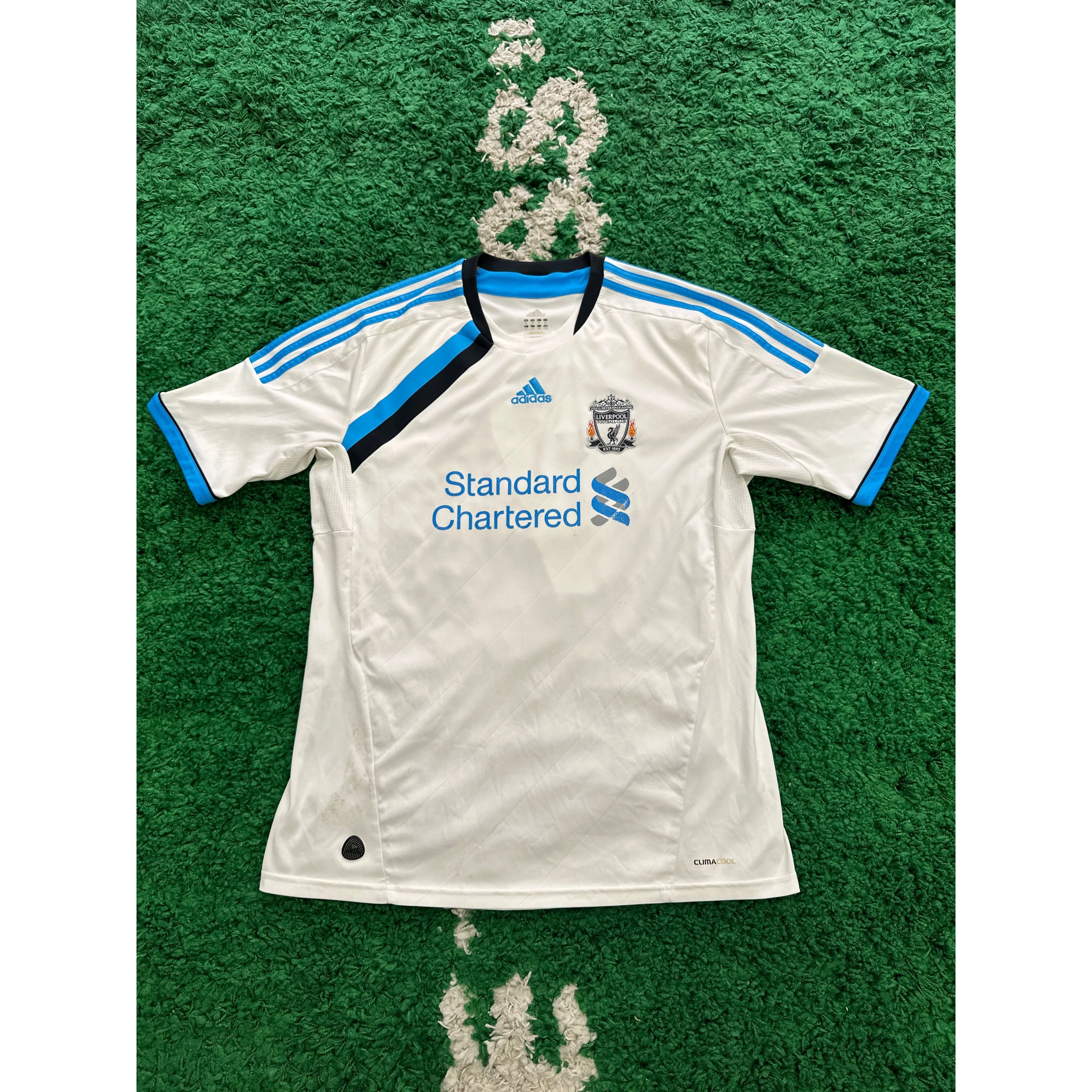 2011-12 Liverpool Third Shirt Suarez #7 XL