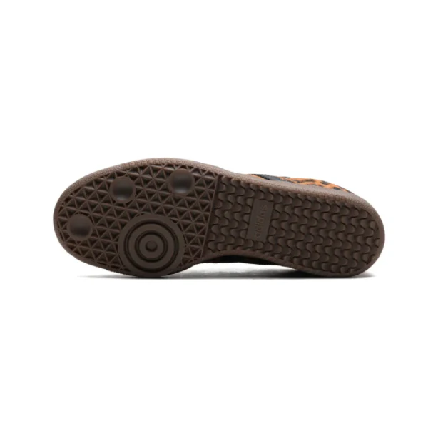 adidas Samba OG Black Green Leopard (Women's) - Image 4