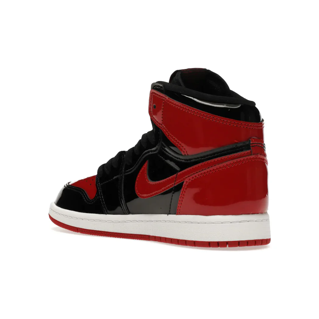 Air Jordan 1 High Patent Bred (PS) - Image 4