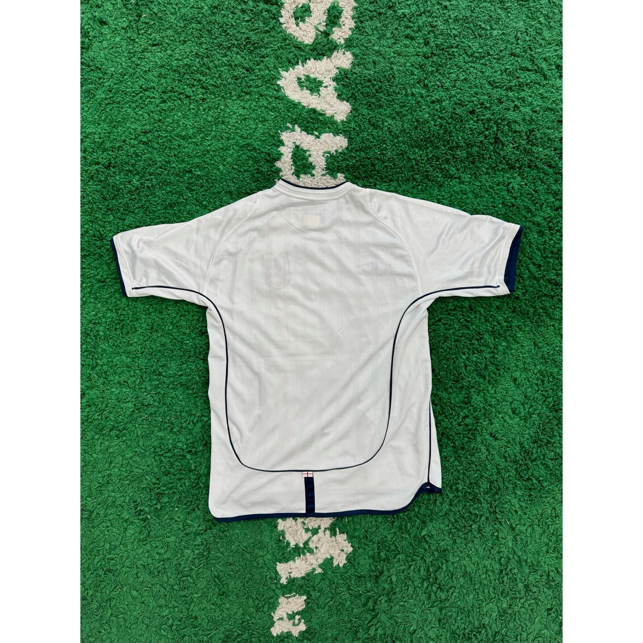 England Home Shirt 2001-2003 M 8/10 - Image 2