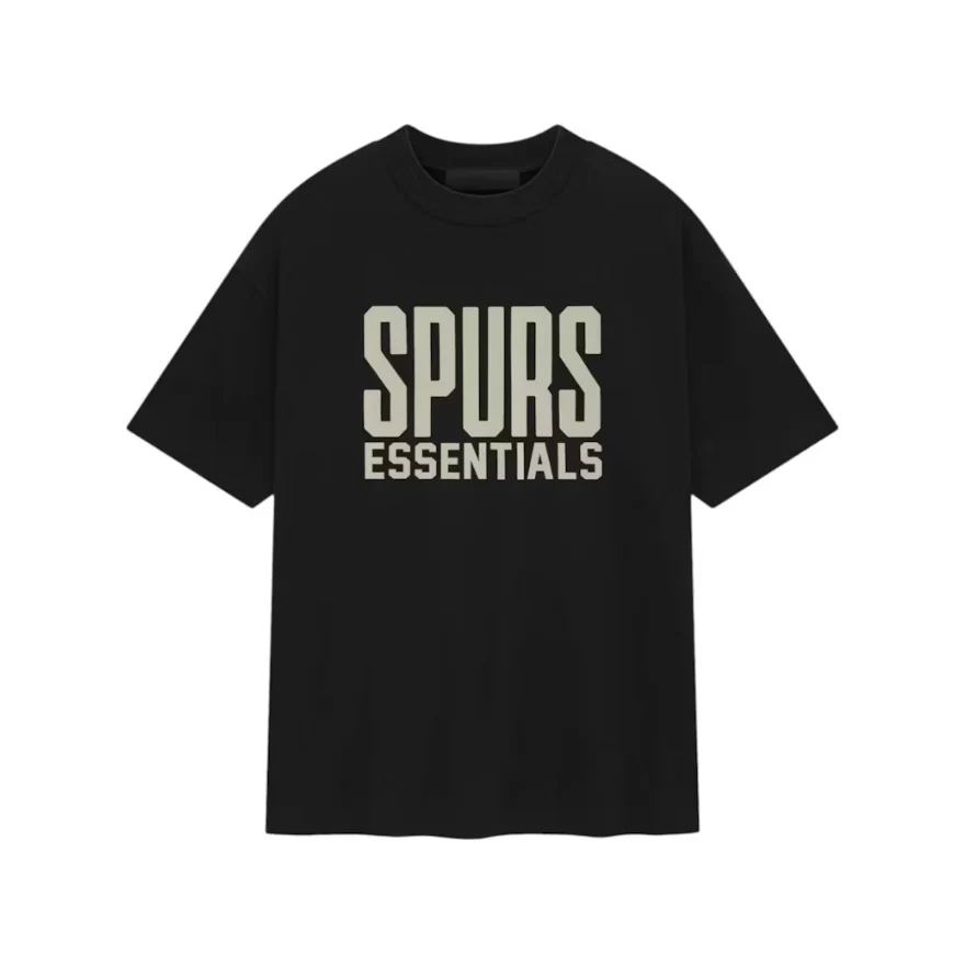 Fear of God Essentials NBA Spurs Tee Black