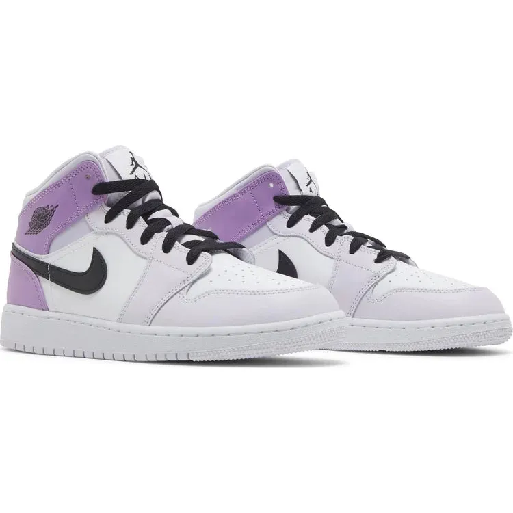Jordan 1 Mid Barely Grape (GS) - Image 4