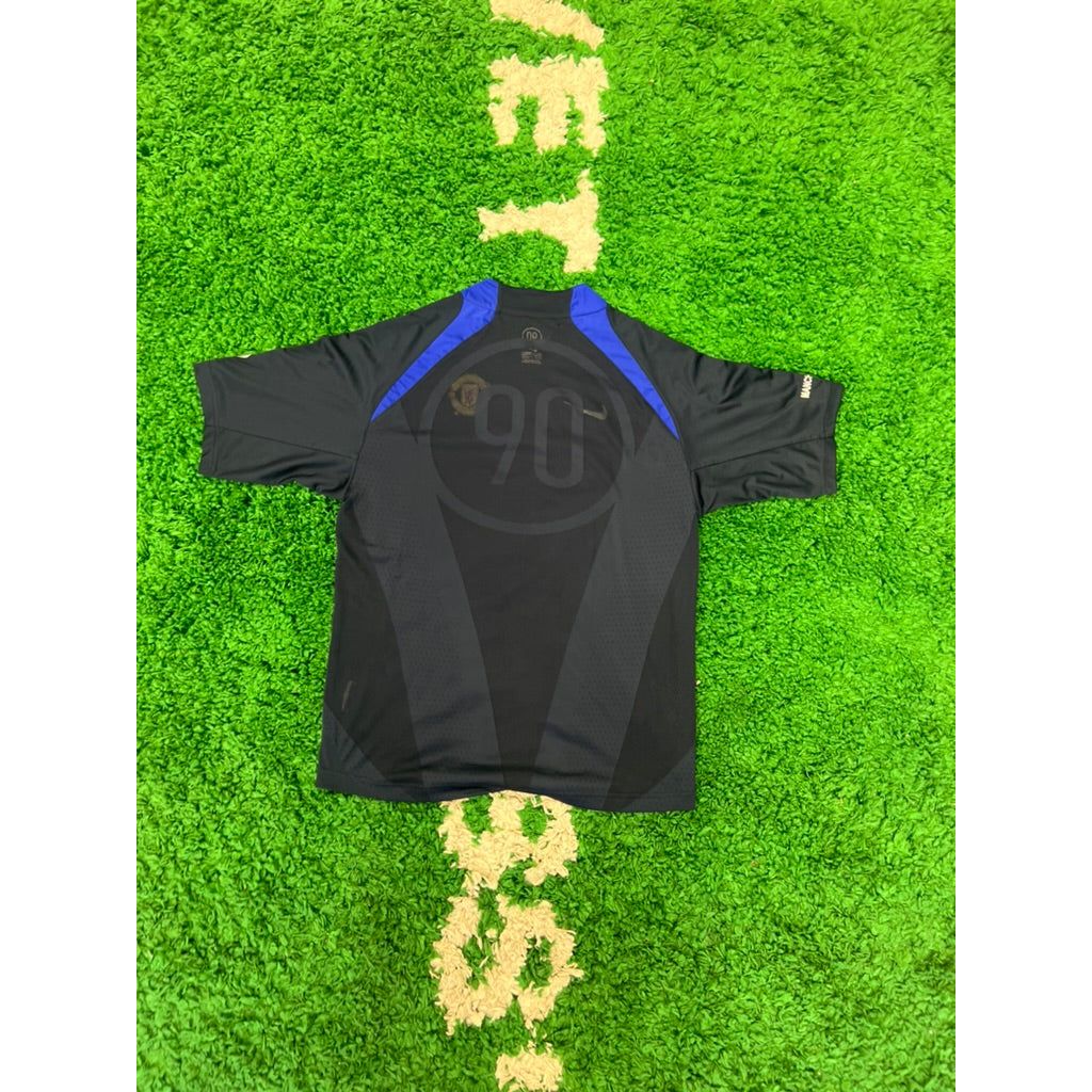 MANCHESTER UNITED 2000s Nike Training Shirt Top S - Image 2