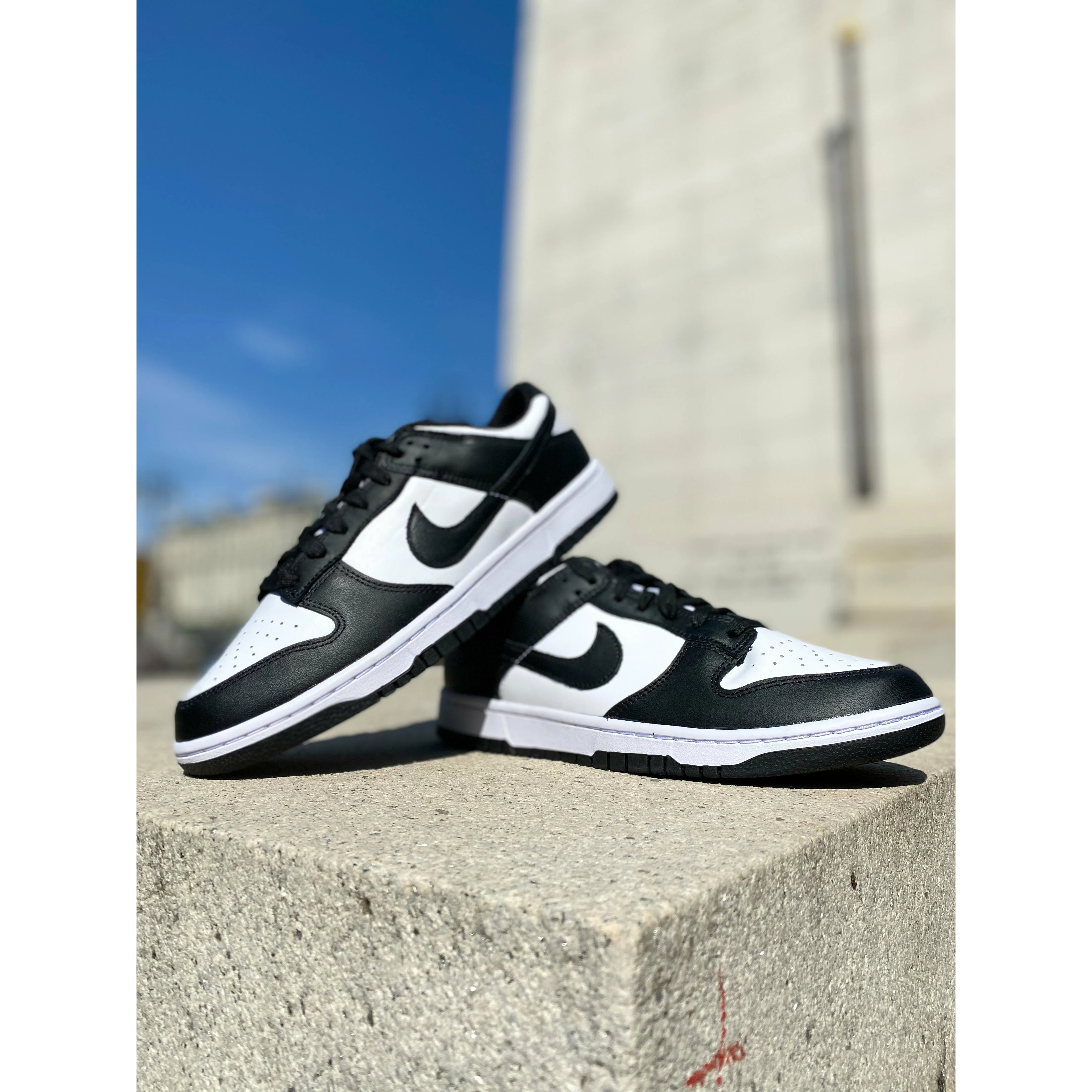 Nike Dunk Low Retro White Black (GS) - Image 4