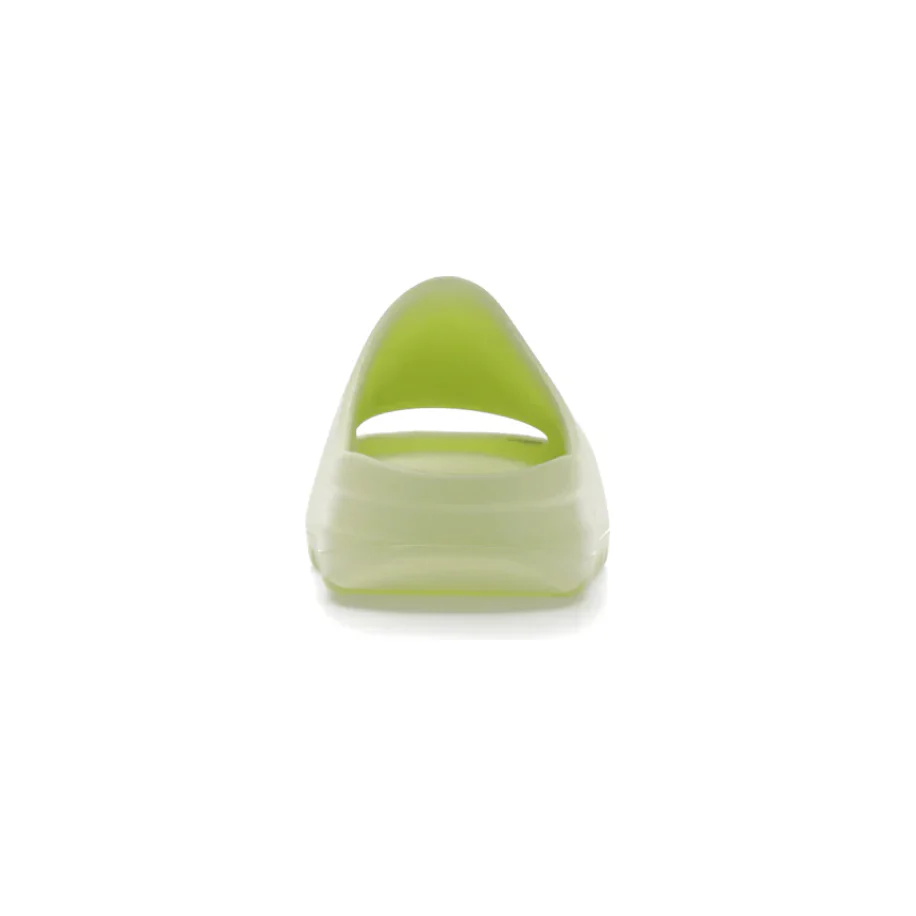 Yeezy Slide Glow Green (2022 Restock) (Kids) - Image 3